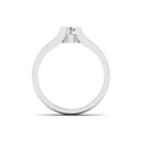 Celestial Promise: 0.25 ct Diamond Engagement Ring, Heavenly Vow in 18k Gold