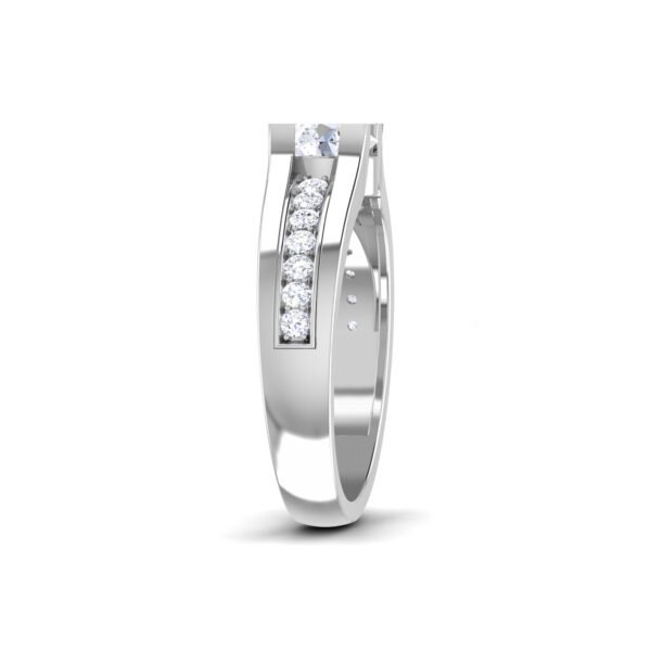 Celestial Promise: 0.25 ct Diamond Engagement Ring, Heavenly Vow in 18k Gold - Image 4