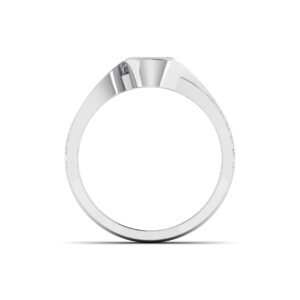 Timeless Harmony: 0.25 ct Diamond Engagement Ring, Eternal Balance in 18k Gold
