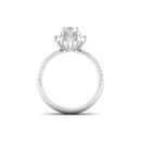 Eternal Flame: 1 ct Diamond Engagement Ring, Fiery Passion in 18k Gold