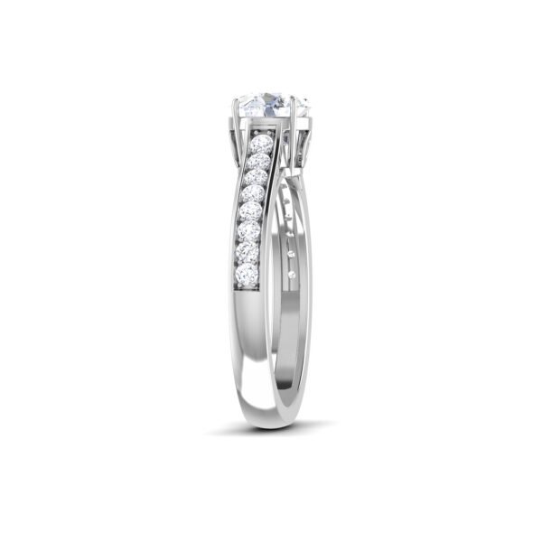 Dreams Unveiled: 0.8 ct Diamond Engagement Ring, Enchanting Vows in 18k Gold
