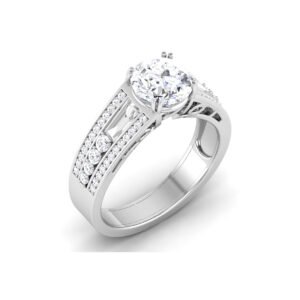 Diamond Ring 18K Gold Dubai – 1 Carat Brilliant Aura