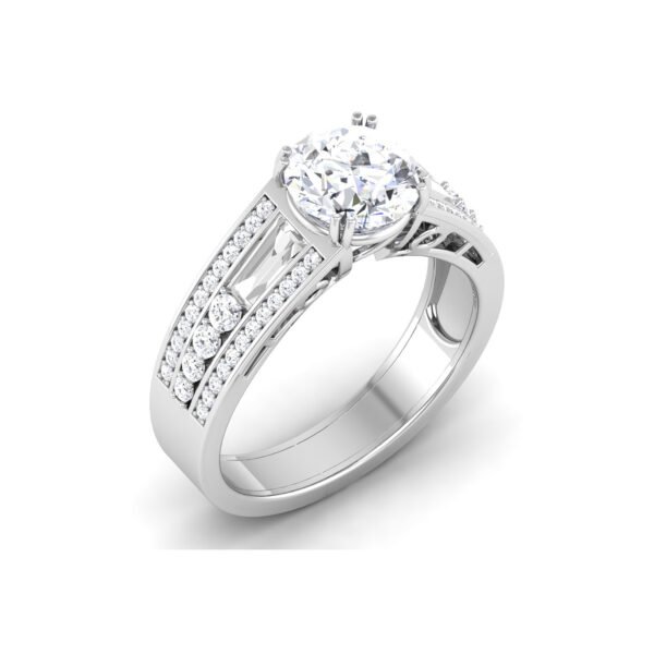 Diamond Ring 18K Gold Dubai – 1 Carat Brilliant Aura