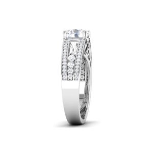Diamond Ring 18K Gold Dubai – 1 Carat Brilliant Aura