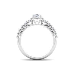 0.5 Carat Diamond Ring in 18K Gold Dubai – Captivating Glow Engagement Ring