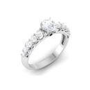 Captivating Glow: 0.5 Carat Diamond Ring, Radiant Beauty in 18k Gold