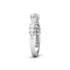 0.5 Carat Diamond Ring in 18K Gold Dubai – Captivating Glow Engagement Ring