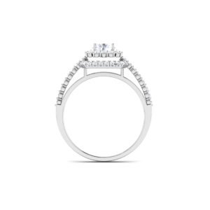 Diamond Mirage 0.5 Carat Diamond Ring in 18K Gold Dubai UAE