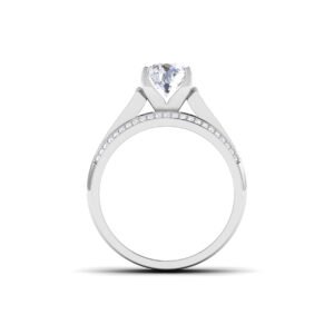 Stellar Symphony: 1.5 Carat Diamond Ring, Celestial Elegance in 18k Gold