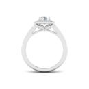 Mystic Sparkle: 0.6 Carat Diamond Ring, Enchanting Aura in 18k Gold