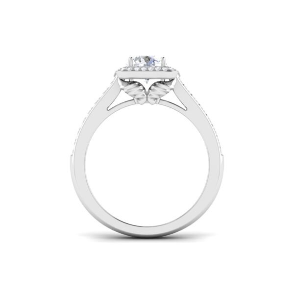 Mystic Sparkle: 0.6 Carat Diamond Ring, Enchanting Aura in 18k Gold - Image 2