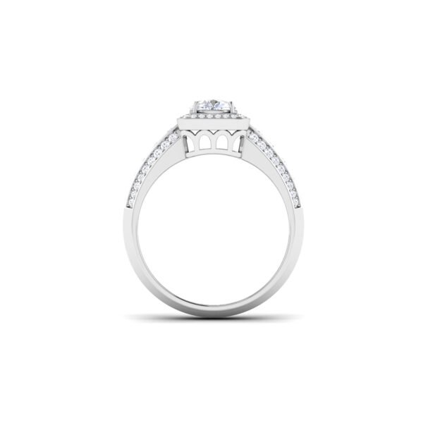 Enchanted Radiance: 0.8 Carat Diamond Ring, Mesmerizing Elegance in 18k Gold