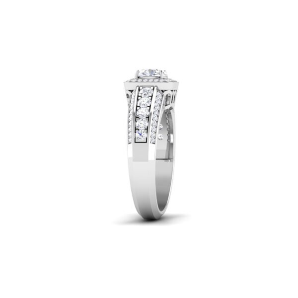Enchanted Radiance: 0.8 Carat Diamond Ring, Mesmerizing Elegance in 18k Gold