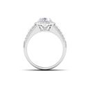 Enchanted Opulence: 1.5 Carat Diamond Ring, Spellbinding Glamour in 18k Gold