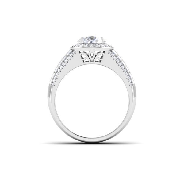 Enchanted Opulence: 1.5 Carat Diamond Ring, Spellbinding Glamour in 18k Gold - Image 2
