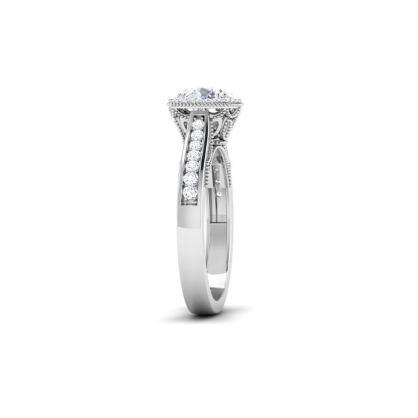 Twilight Sparkle: 0.8 Carat Diamond Ring, Enchanting Elegance in 18k Gold - Image 4