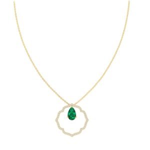 Enchanting Sheikh Zayed Mosque Flower Necklace