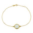 Chalcedony Bracelet in 18K Gold