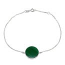 Malachite Bracelet in 18K Gold