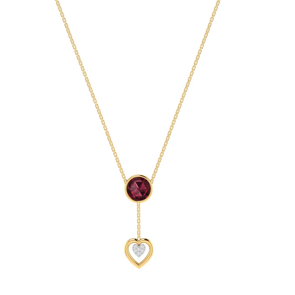 Diamond on sale love pendant