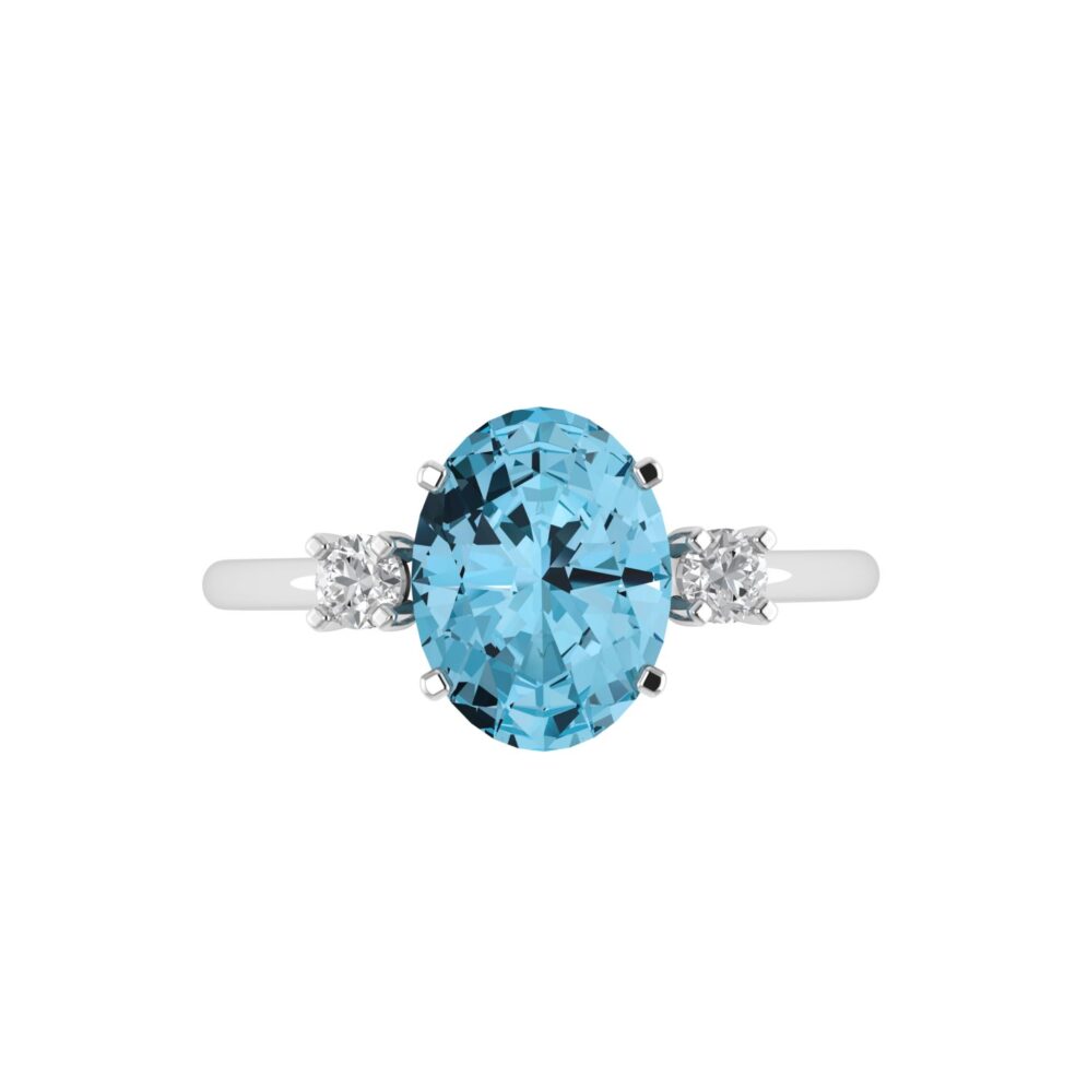 Minimalist Oval Opal Pendant in 18K Yellow Gold (0.28ct)