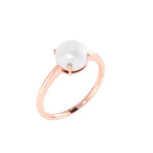 Lunar Moonstone Ring in 18k Gold in 18K Gold
