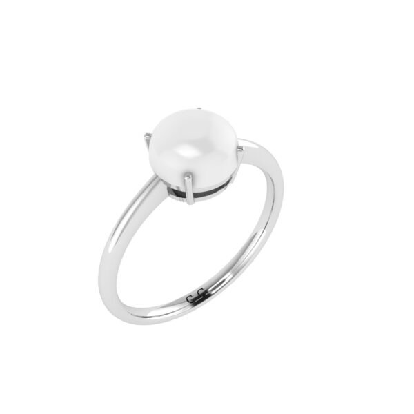 Lunar Moonstone Ring in 18k Gold in 18K Gold