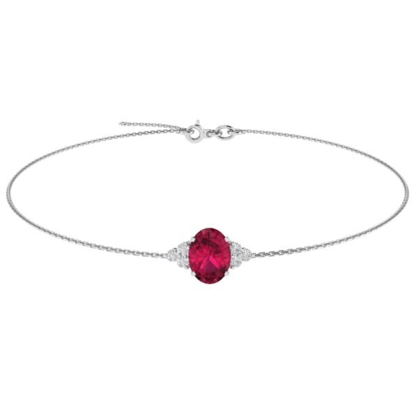 Minimalist Oval Emerald Pendant in 18K Rose Gold (0.28ct)