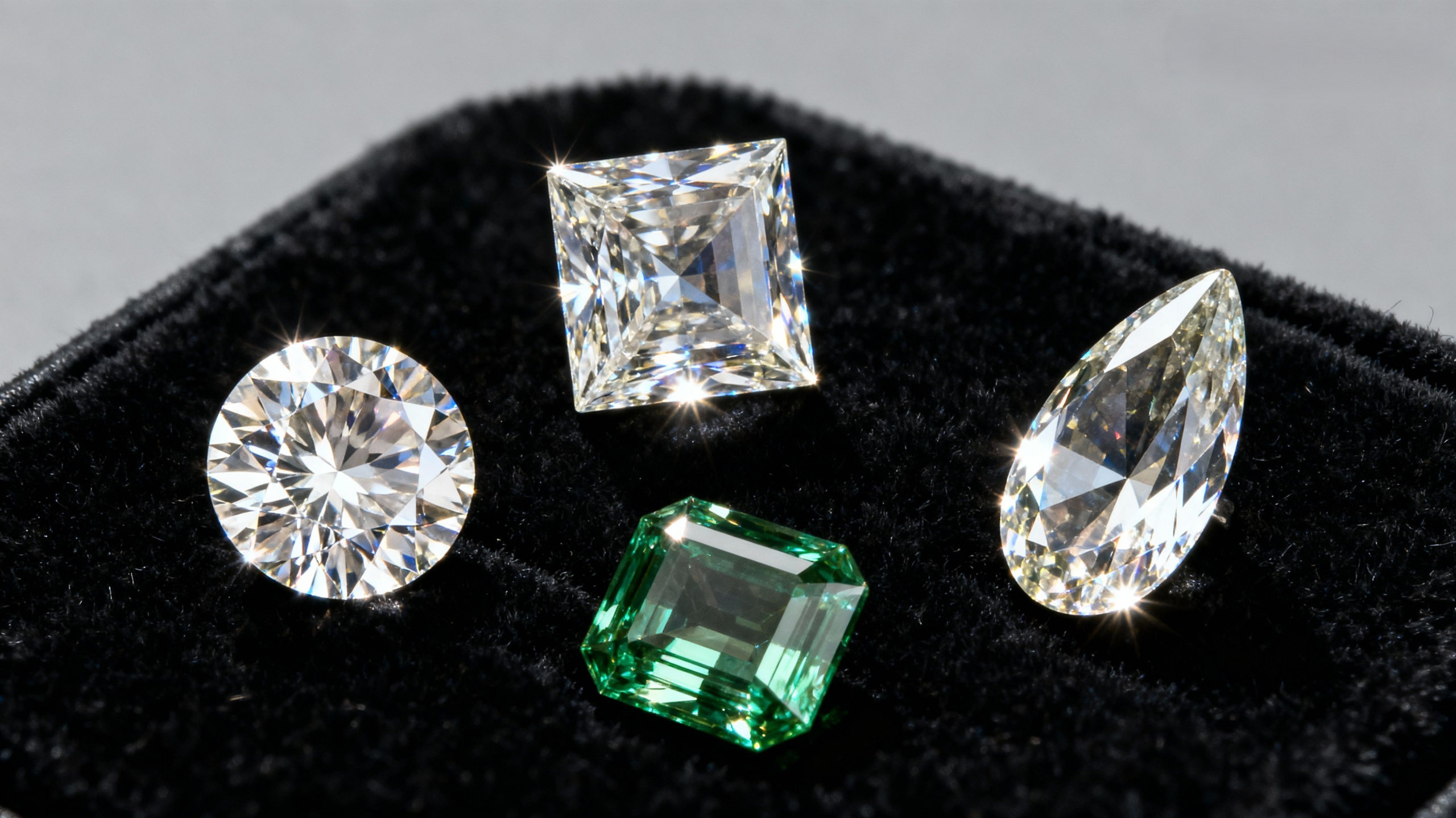 Diamond cut, color, clarity, and carat explained