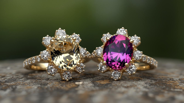 gemstone ring Dubai