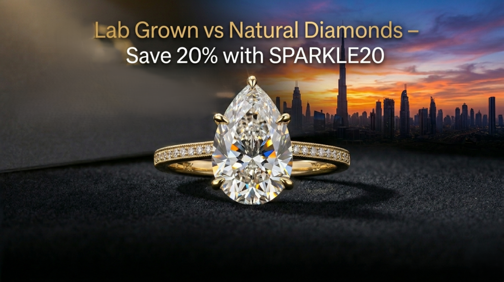 Lab Grown vs Natural Diamonds – Dubai Jewel Factory