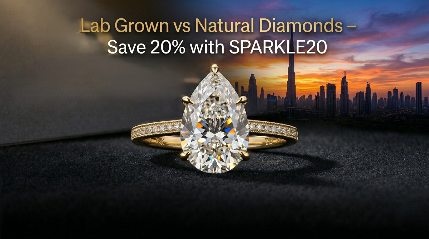 Lab Grown vs Natural Diamonds – Dubai Jewel Factory