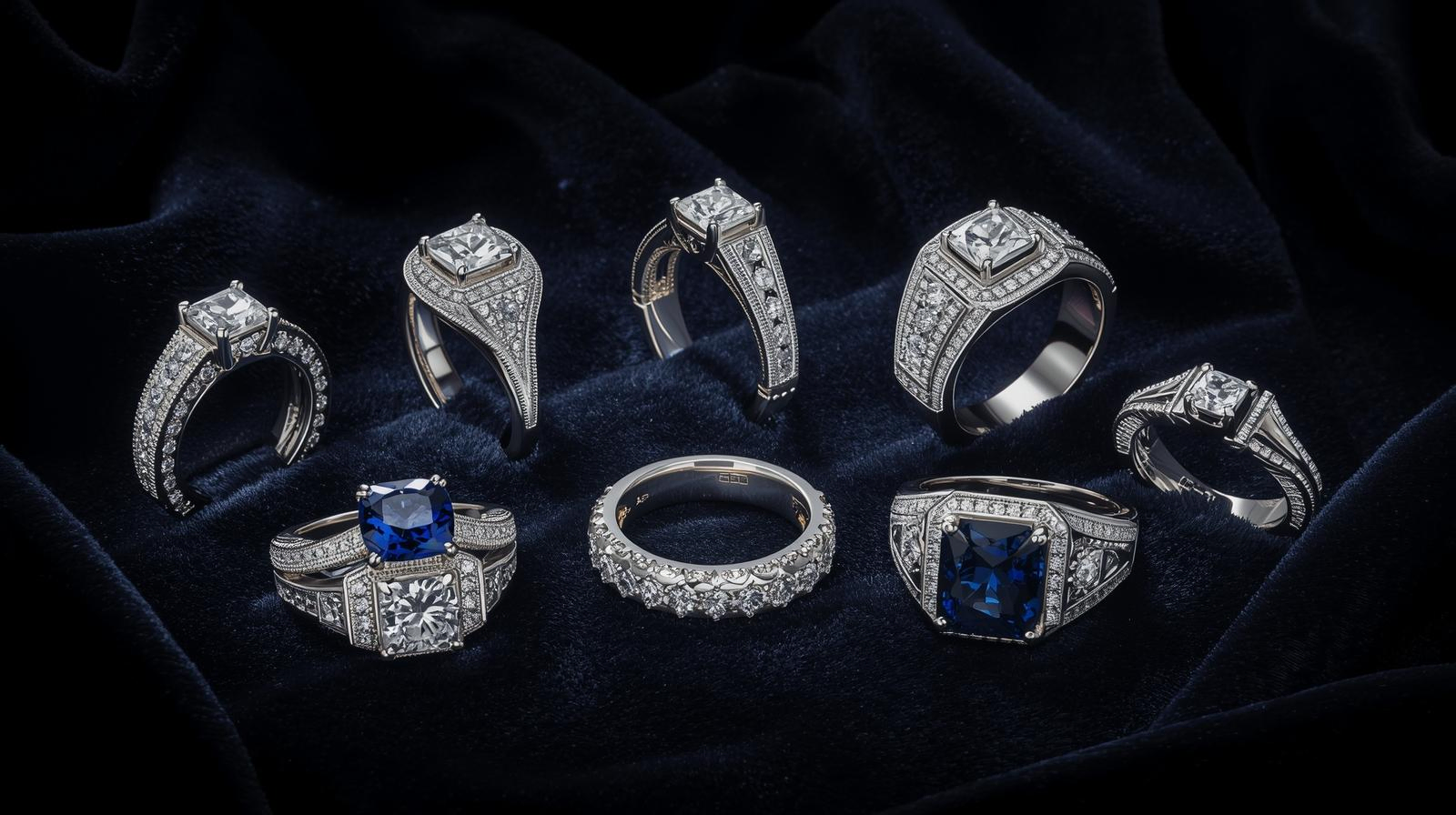 Men’s Diamond Rings Dubai | Custom Gold & Certified Diamond Rings