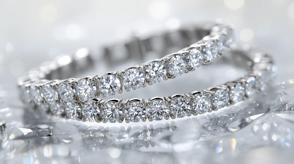 Diamond Tennis Bracelets Dubai | Certified Diamond Bracelets UAE