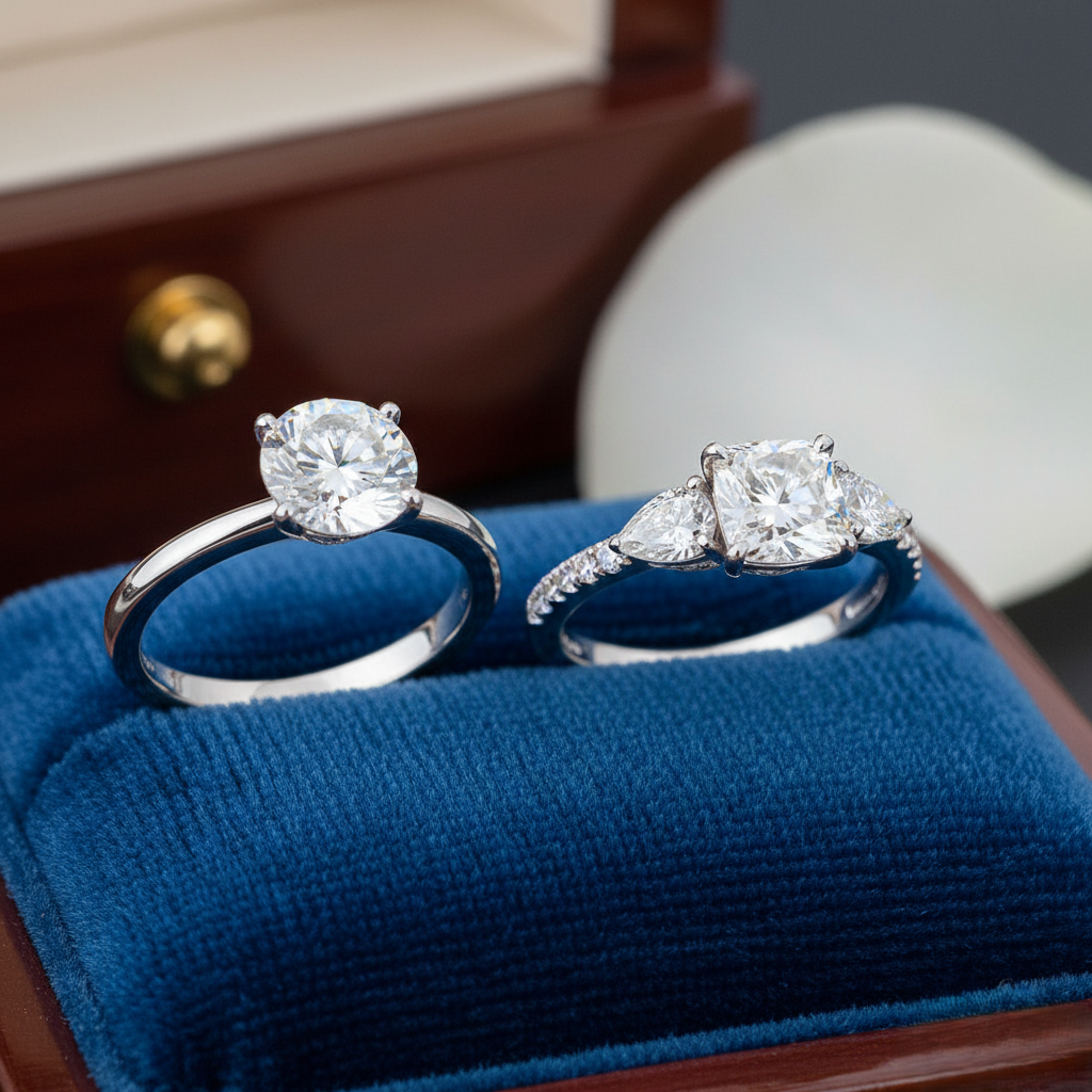 Lab-Grown Diamond Rings Dubai | Certified IGI Lab Diamonds UAE