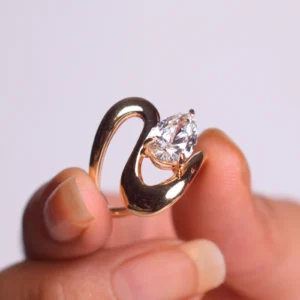 2.00CT Pear Cut Lab Grown Diamond Engagement Ring 14K Yellow Gold | IGI Certified E VVS2 – Dubai