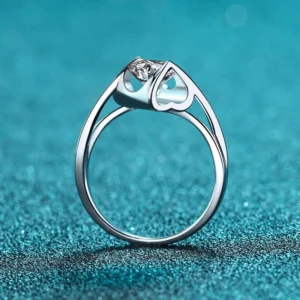1.00 Ct Round Lab-Grown Diamond Engagement Ring in 14K White Gold | D Color VVS2 IGI Certified Solitaire