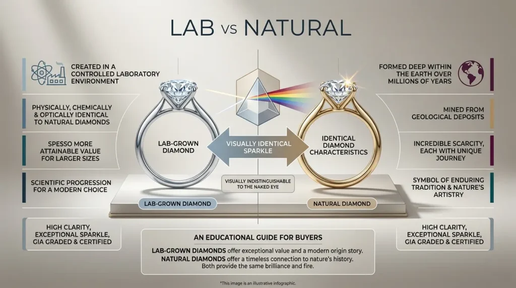 Affordable lab diamond engagement ring Dubai 1 carat IGI certified