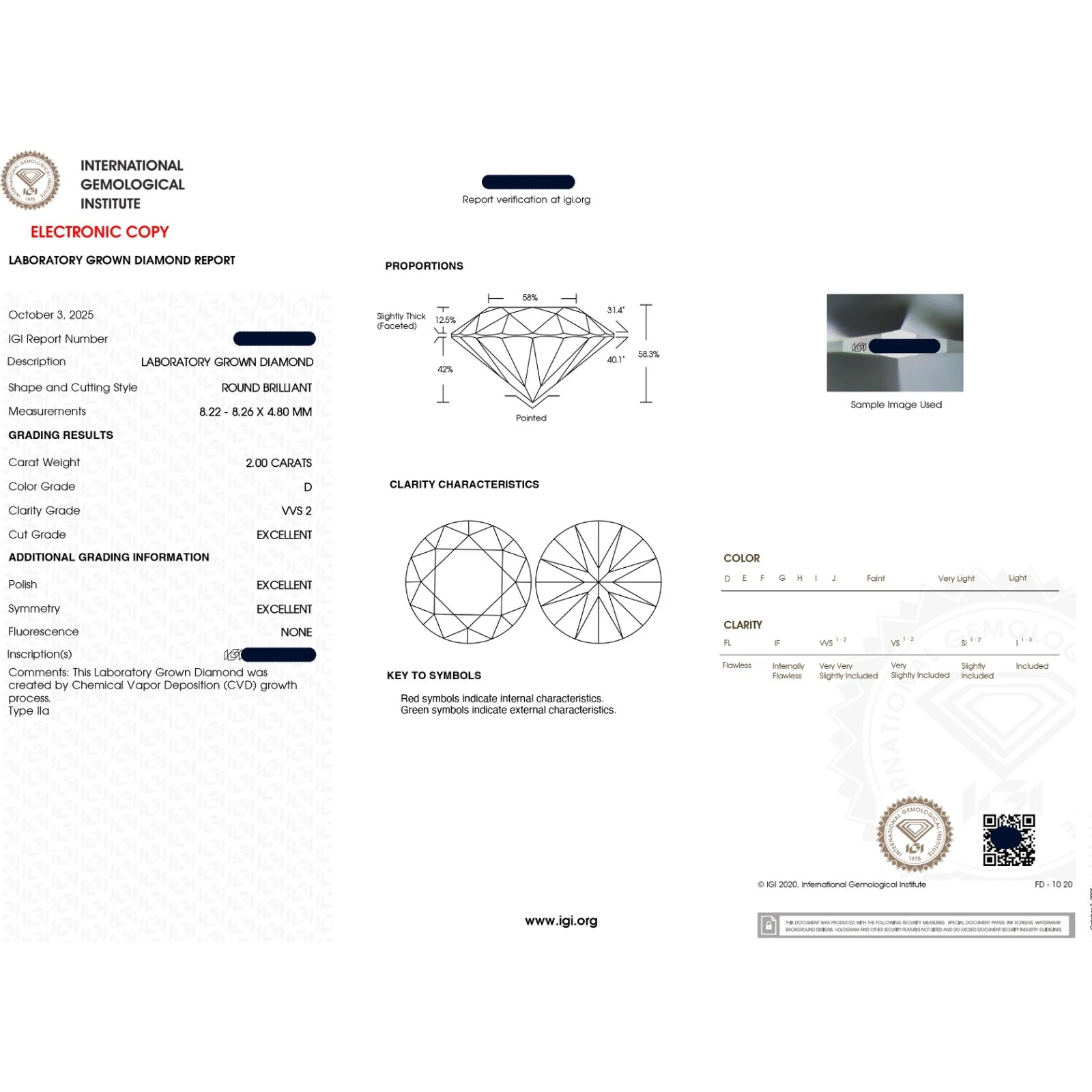 2.15 CTW Round Lab Diamond Twisted Engagement Ring (E VVS2) in 18K Yellow Gold – IGI Certified | Dubai Jewel Factory - Image 8