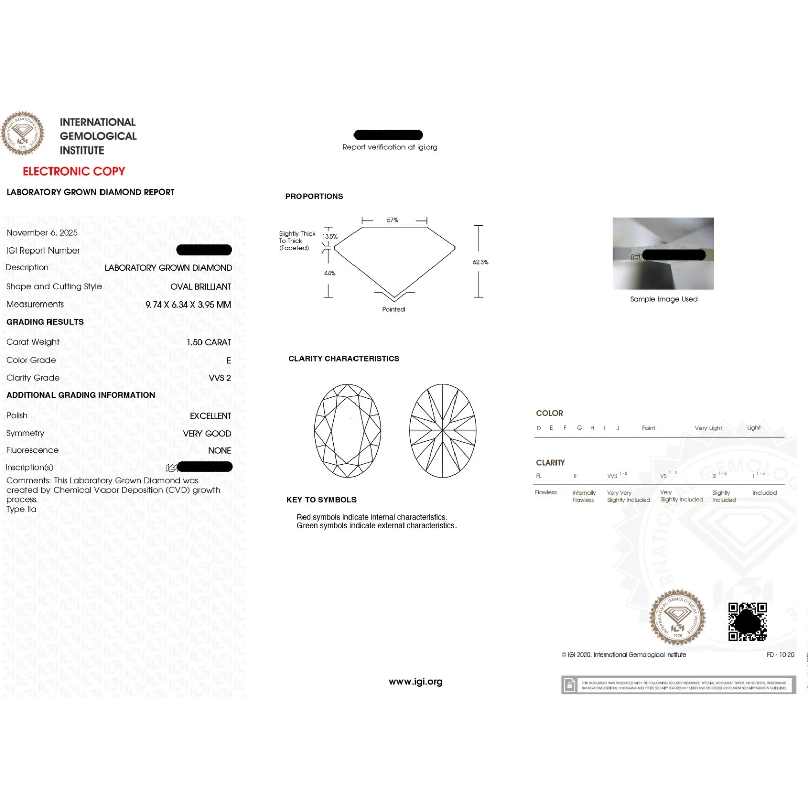 14K White Gold Bypass Engagement Ring 1ct Oval Lab-Created Diamond E VVS2 - Image 6