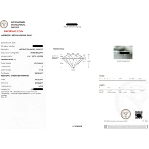 2.20 Ct Round Lab Diamond Twisted Engagement Ring – E/VVS2, 14K Gold (Dubai Crafted)