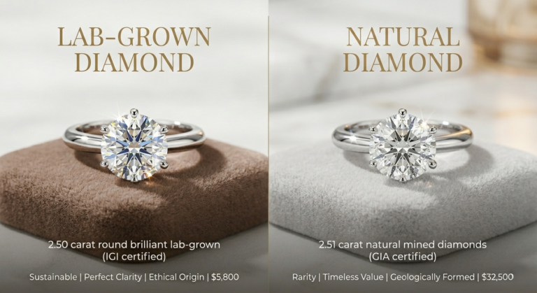The Truth About Lab Diamond Resale Value Nobody Tells You 5 lab grown vs natural diamond comparison chart