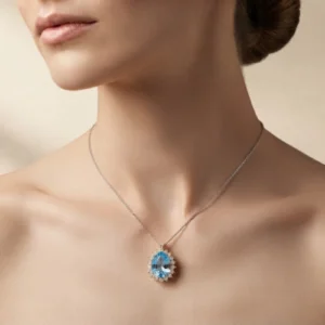 Aquamarine Necklace