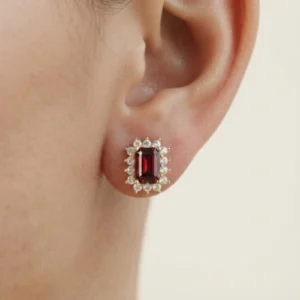 Garnet Earrings