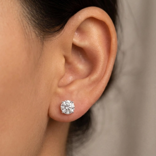 Lab Diamond Earrings