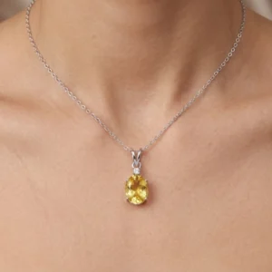 Lemon Topaz Pendant