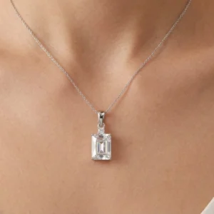 White Topaz Pendant