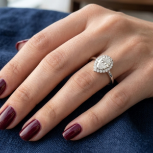 White Topaz Ring